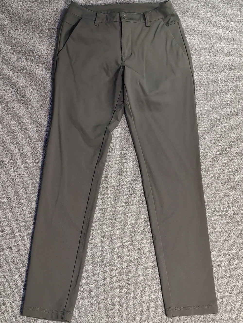 BYLT Premium Basics Everyday Pant 2.0 Size 32/T in Dark Olive Green